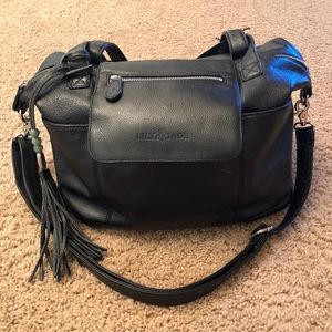 Lily jade Madeline bag- black and silver